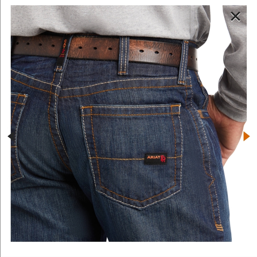 Ariat Fr M3 Loose Basic Stackable Straight Leg Je… - image 2